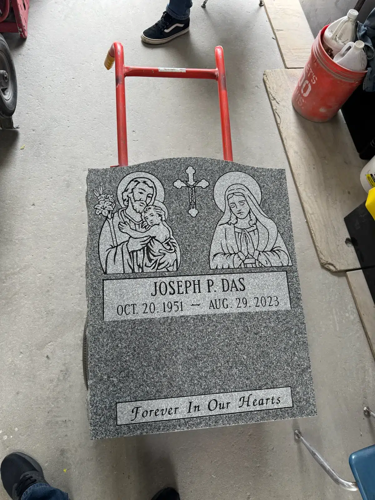 Granite Headstone Maker / Company hand-carved by NJ Headstone Dealer in NJ — image 9